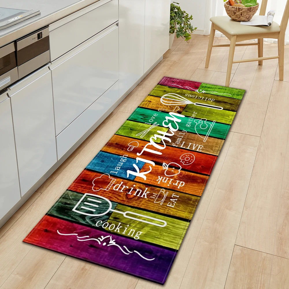 Navak Carpet Kitchen Mat Entrance Doormat Home Living Room Hallway Decoration Carpet House Balcony Bath Door Bedroom Floor Non-Slip Foot Rug