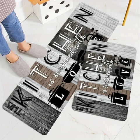 Navak Carpet 1PC Lemon Pattern Kitchen Rugs Non-Slip Door Mats Pop arts design Living room Rugs Bath Mat Carpet for Home Sink Laundry Decor