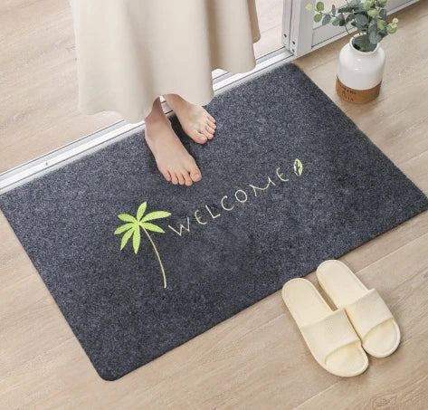 Navak Carpet Solid Welcome Entrance Doormats Carpets Rugs For Home Bath Living Room Floor Stair Kitchen Hallway Non-Slip Carpet
