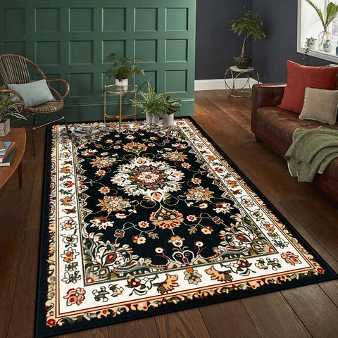 Navak Carpet Persian Luxury Living Room Carpet 200x300 Cm Decoration Bedroom Non-slip Rugs Lounge Coffee Tables Washable Floor Mat Lint-free