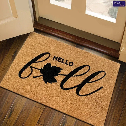 Navak Carpet High Quality Imitation Coconut Doormat Non-slip Absorbent Floor Mat Porch Outdoor Welcome Mat Home Decoration