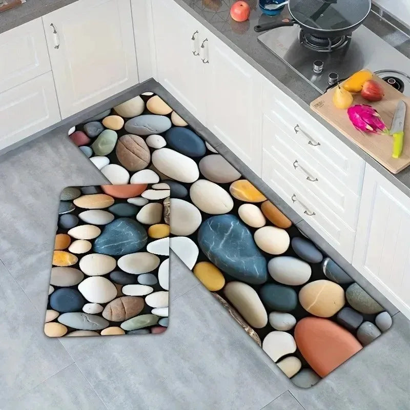 Navak Carpet 1PC Charactors pattern Kitchen Rugs Non-Slip Home Door Mats Pop design Bathroom Rugs Bath Mat Carpet for Home Sink Laundry Decor