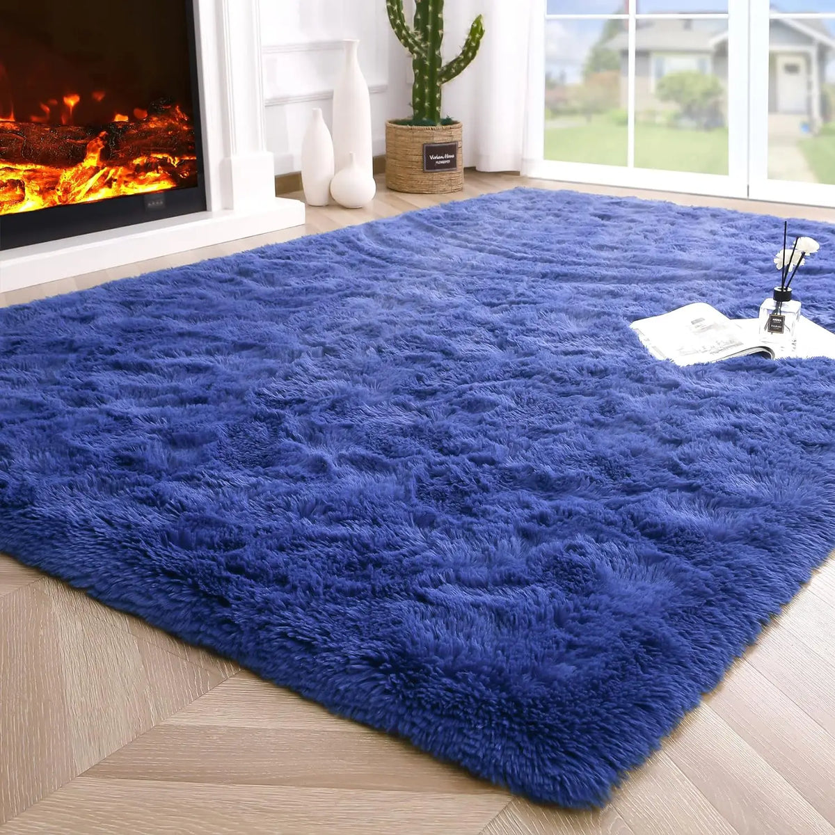 Navak Carpet Fluffy Rugs for Bedroom Fuzzy Area Rugs for Living Room Soft Kids Carpet Non Slip Rugs for Hardwood Floors Room Decor