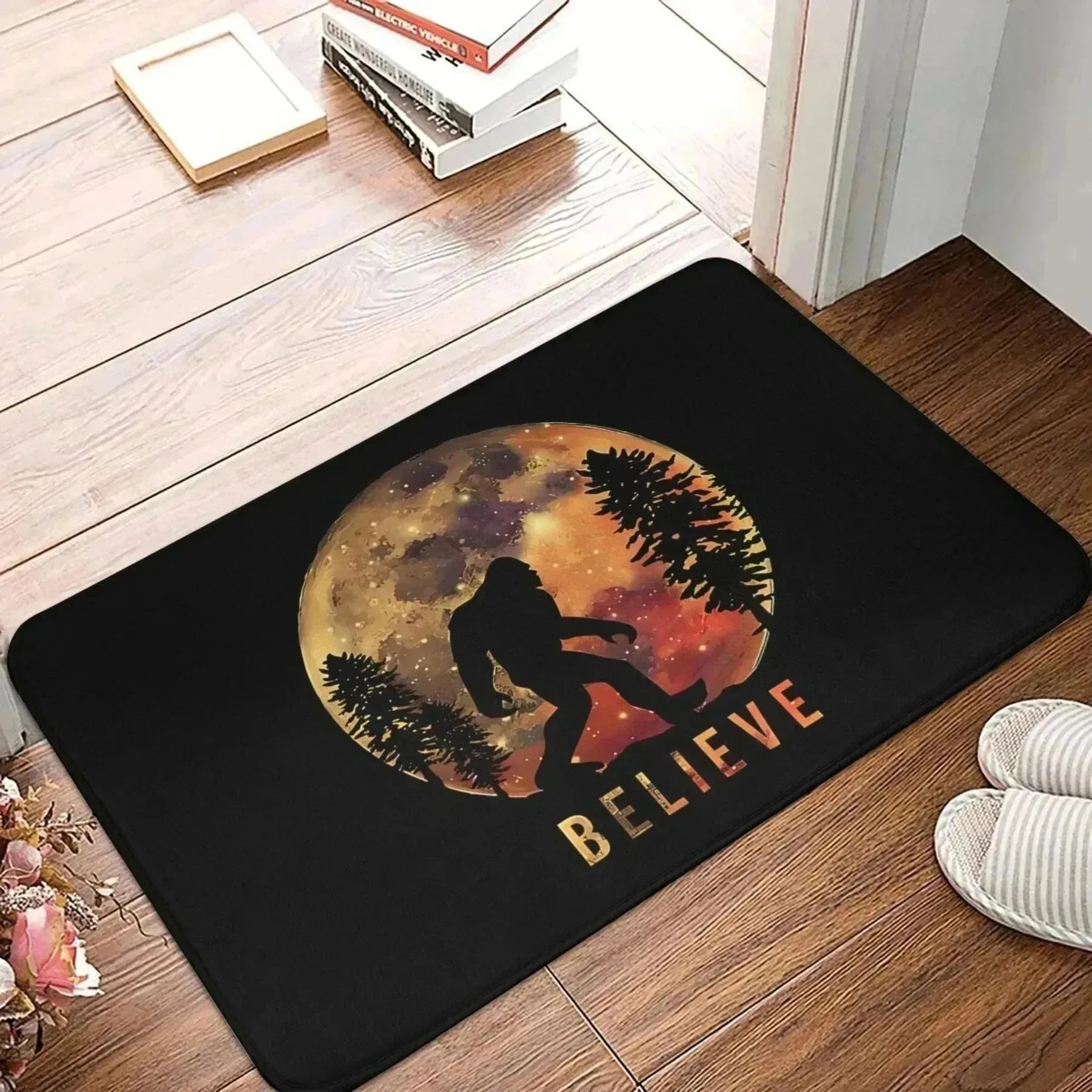 Navak Carpet 1PC 3D pattern Landscape Door Mats Kitchen Rugs Non-Slip Pop design Bathroom Rugs Bath Mat Carpet for Home Sink Laundry Decor