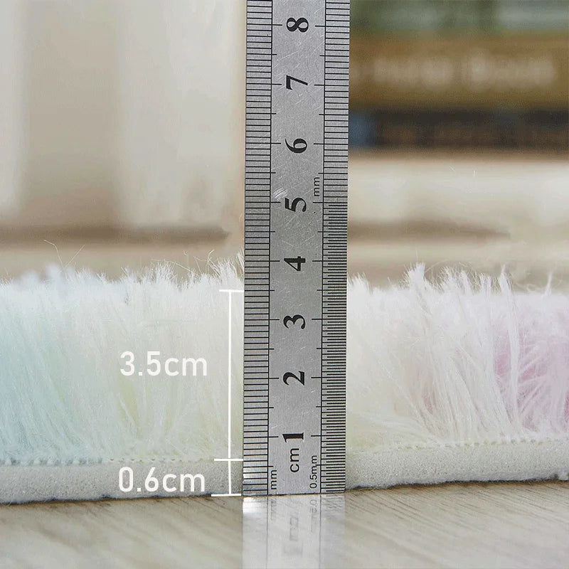Navak Carpet Plush Carpet For Living Room Large White Soft Fluffy Carpets Bedroom Thicken Floor Mat Teen Room Home Decoration Rugs