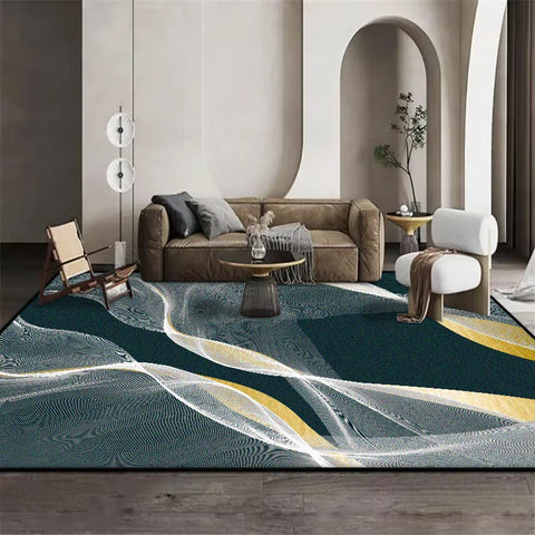 Navak Carpet Nordic Large Area Carpets for Living Room Decoration Home Rug Non-slip Bedroom Bedside Carpet Washable Children's Play Floor Mat