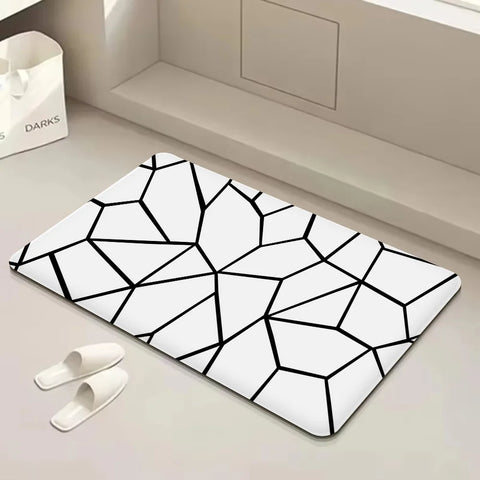 Navak Carpet Geometry Long Rugs Nordic Style Home Doormat Bathroom-Toilet Mats Bedroom Modern Home Decor
