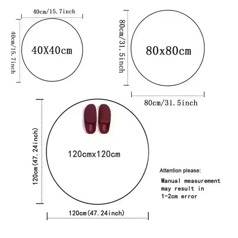 Navak Carpet Cartoon Dinosaur Print Round Carpet Non Slip Circular Rugs for Children Bedroom Decor Home Living Room Sofa Balcony Hallway Mat
