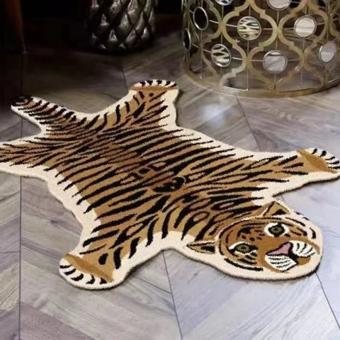 Navak Carpet Exclusive Picks Upgraded Material Creative Cute Animal Bedside Rug Living Room Bedroom Kitchen Bathroom Non-slip Carpet Rug Mat