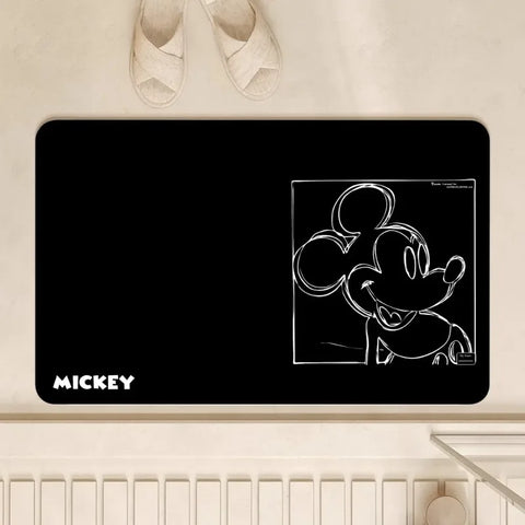 Navak Carpet Daily Picks DISNEY Mickey  Floor Mat Bedroom Decoration Balcony Doormat Living Room Rug Rugs Kitchen and Bathroom Doorway Decoration