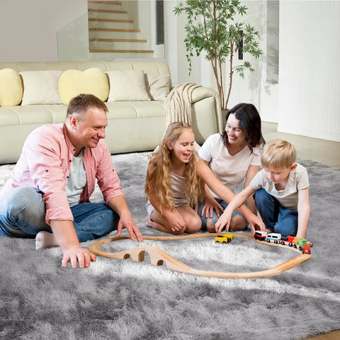 Navak Carpet Soft Fluffy Carpet For Modern Home Decor Living Room Sofa Area Rugs Children's Room Bedroom Cushion Tie Dyed Dormitory Carpets