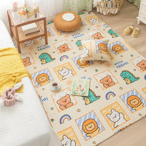 Navak Carpet Floor Mats Thickness Cotton Cushion Baby Crawling Carpets Nursery Bedroom Nap Mat Children's Play Rug Living Room Kid's Seat Pad