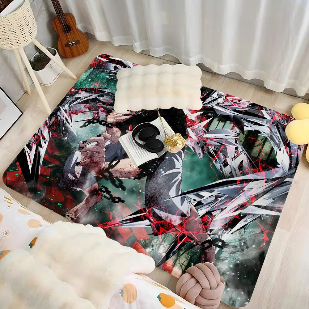 Navak Carpet Tokyo Anime Ghoul Floor Mat er Anti-slip Modern Living Room Balcony Printed Bedside Mats