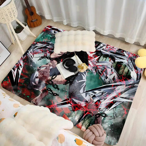 Navak Carpet Tokyo Anime Ghoul Floor Mat er Anti-slip Modern Living Room Balcony Printed Bedside Mats