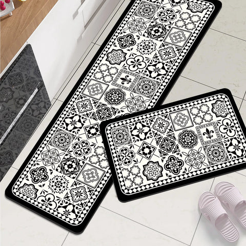 Navak Carpet Super Absorbent Kitchen Mat Waterproof Long Area Kitchen Rug For Living Room Bedroom Foot Mat Hallway Carpet Doormat Washable
