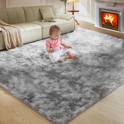 Navak Carpet Soft Fluffy Carpet For Modern Home Decor Living Room Sofa Area Rugs Children's Room Bedroom Cushion Tie Dyed Dormitory Carpets