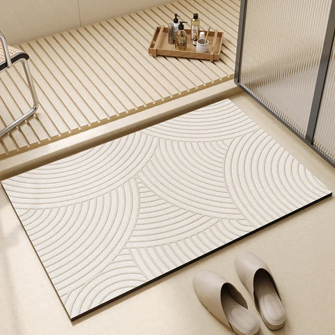 Navak Carpet Anti slip kitchen floor mat,Water absorbing rug,Fashion pattern decoration carpet,Multi functional door mat,Bathroom floor mat