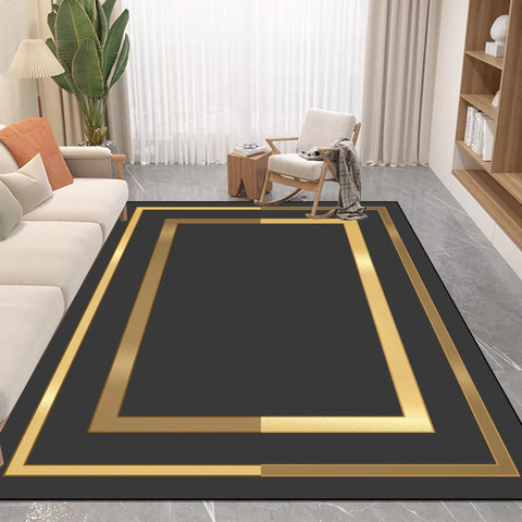 Navak Carpet Nordic Luxury Style Carpet in The Living Room Easy Clean Absorbent Soft Mat Antiskid Lounge Decor Rugs Big Size Room Floor Mats