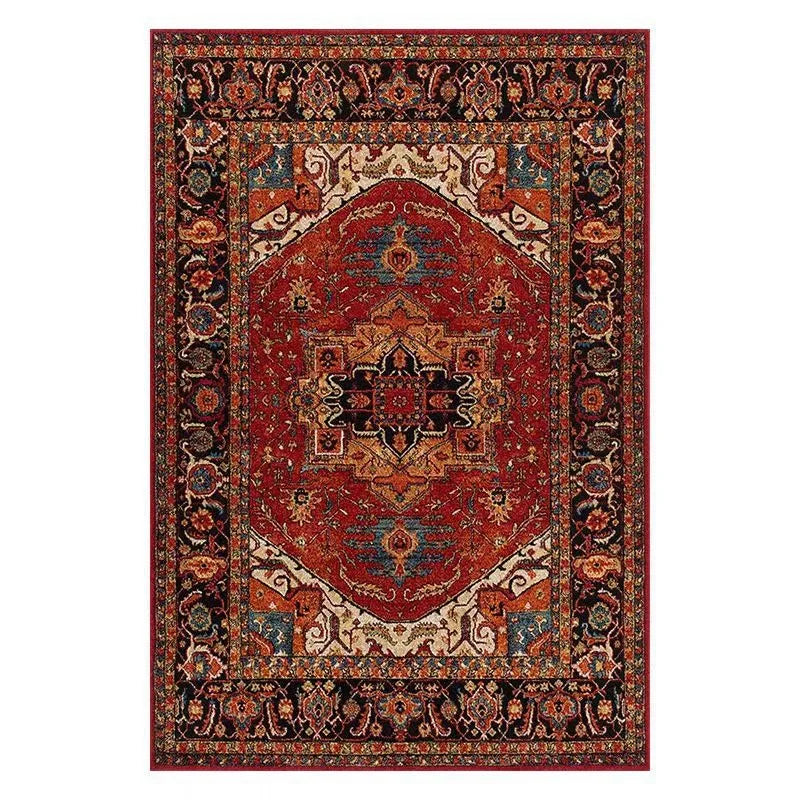 Navak Carpet Retro Europe Persia Style Art Carpet Living Room Sofa Bedroom Study Kitchen Entrance Door Mat Non-slip Light Luxury Decor Rug