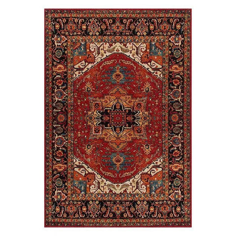 Navak Carpet Retro Europe Persia Style Art Carpet Living Room Sofa Bedroom Study Kitchen Entrance Door Mat Non-slip Light Luxury Decor Rug