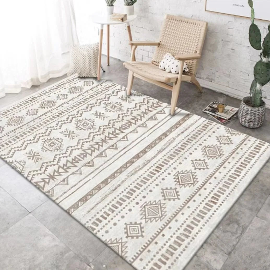Navak Carpet Europe Persia Style Retro Carpet Living Room Sofa Bedroom Bedside Study Kitchen Entrance Door Rug Non-slip Luxury Decor Mat