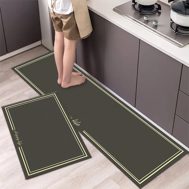 Navak Carpet Kitchen Carpet Mats for Floor Bedroom Living Room Long Bedside Area Rug Soft Washable Carpet Anti Slip Bathroom Entrance Doormat
