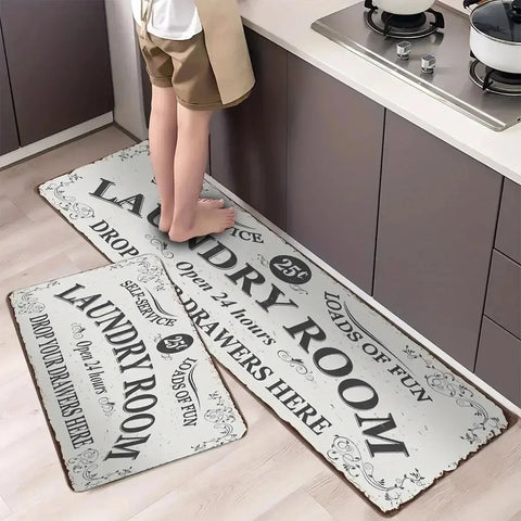 Navak Carpet 1PC Charactors pattern Kitchen Rugs Non-Slip Home Door Mats Pop design Bathroom Rugs Bath Mat Carpet for Home Sink Laundry Decor