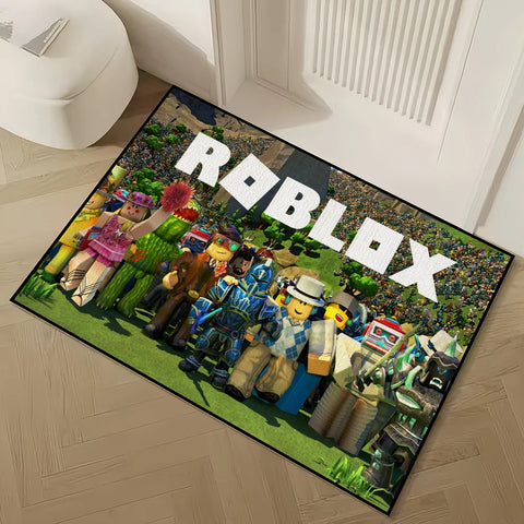 Navak Carpet Hor Game R-RobloxS Cool small carpet For House Bedroom Decoration Kitchen Bath Super Absorbent Rug Carpet Foot Non-slip