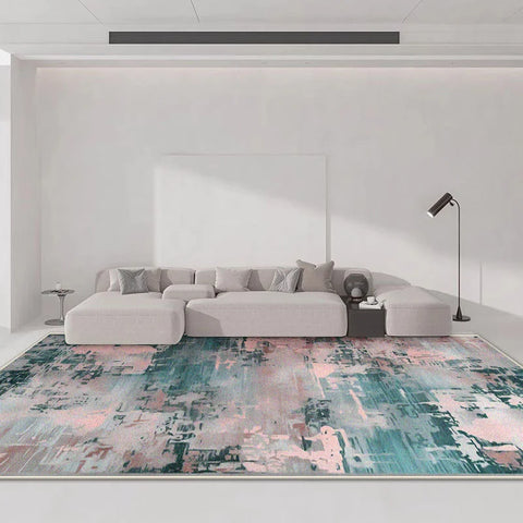 Navak Carpet Nordic Non-slip Livng Room Carpet Home Decoration Abstract Rug for Bedroom Decor Area Rugs Washable Cloakroom Balcony Floor Mat