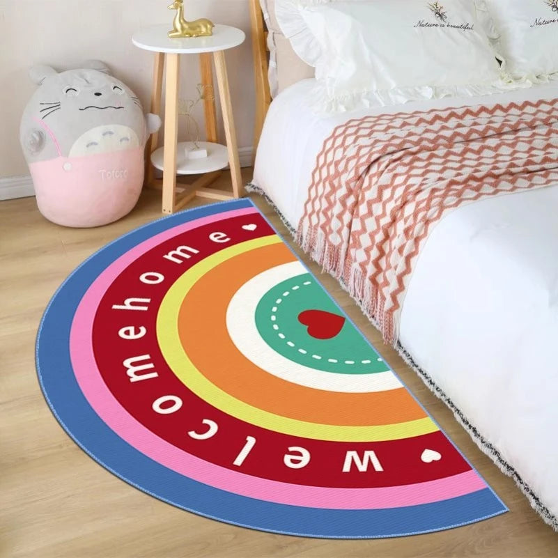 Navak Carpet Exclusive Picks Summer Simple Geometric Anti-Fouling Anti-Static Floor Mats Easy Care Living Room Bedroom Flannel Carpet Home Decoration