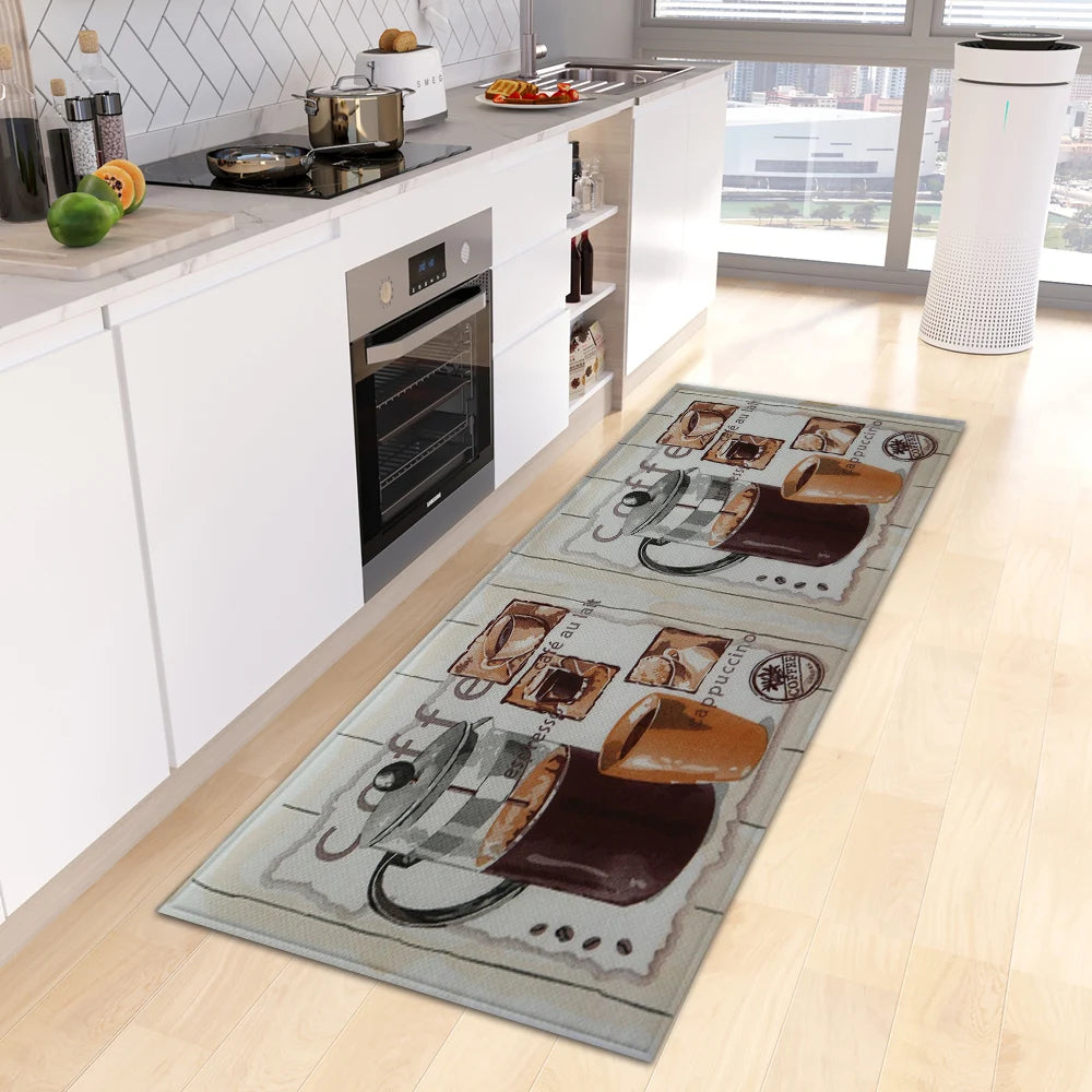 Navak Carpet Entrance Doormat House Kitchen Rug Coffee Bathroom Hallway Decoration Carpet Living Room Bedroom Floor Balcony Non-Slip Foot Mat