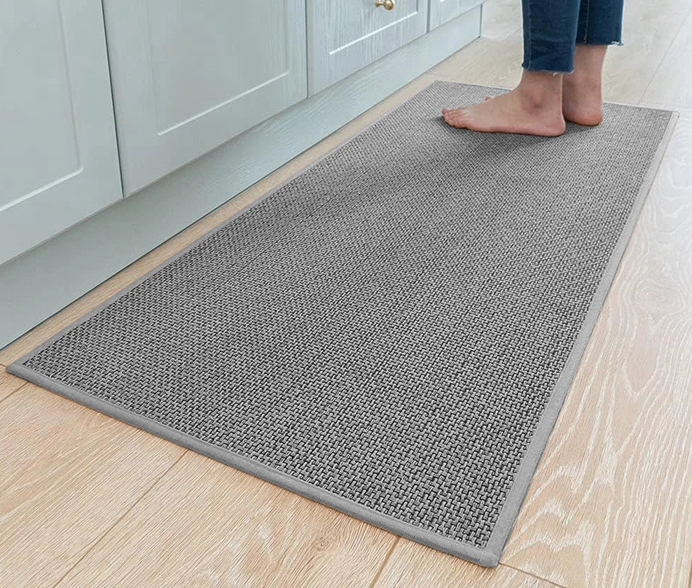 Navak Carpet Microfiber Kitchen Rug Non-slip Washable Absorbent Kitchen Rug Wear-resistant Thick Corridor Carpet Home Door Floor Mats