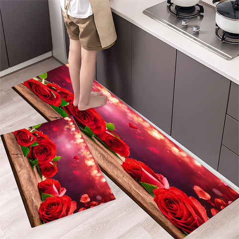Navak Carpet Kitchen Mat Carpet for Floor Home Entrance Doormat Bedroom Living Room Decor Bedside Rug Hallway Balcony Bathroom Anti-Slip Mat