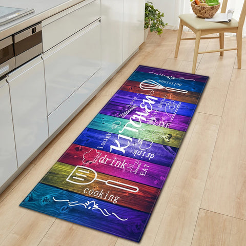 Navak Carpet Kitchen Mat Entrance Doormat Home Living Room Hallway Decoration Carpet House Balcony Bath Door Bedroom Floor Non-Slip Foot Rug