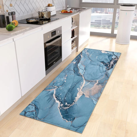Navak Carpet Entrance Doormat Kitchen Carpet Bedroom Floor Balcony Decoration Long Rug Custom Made Home Bath Door Hallway Anti-Slip Foot Mat