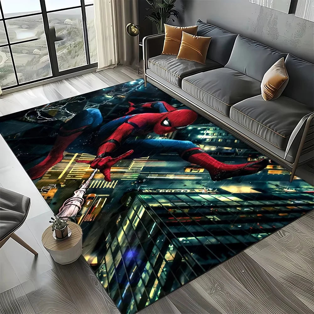Navak Carpet Daily Picks 27 Style Cartoon Marvel SpiderMan Avengers Rug Carpet for Living Room Bedroom Home Decor Perfect Floor Mat for Any Space