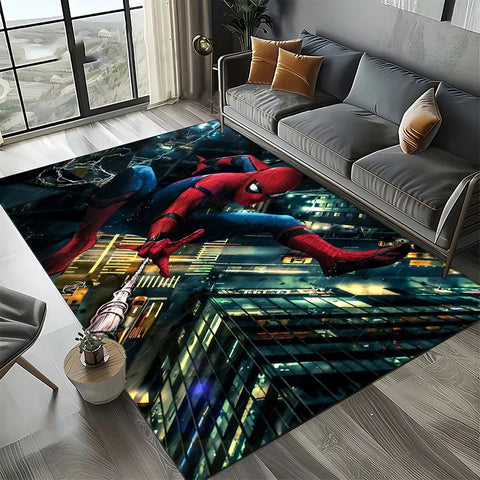 Navak Carpet Daily Picks 27 Style Cartoon Marvel SpiderMan Avengers Rug Carpet for Living Room Bedroom Home Decor Perfect Floor Mat for Any Space