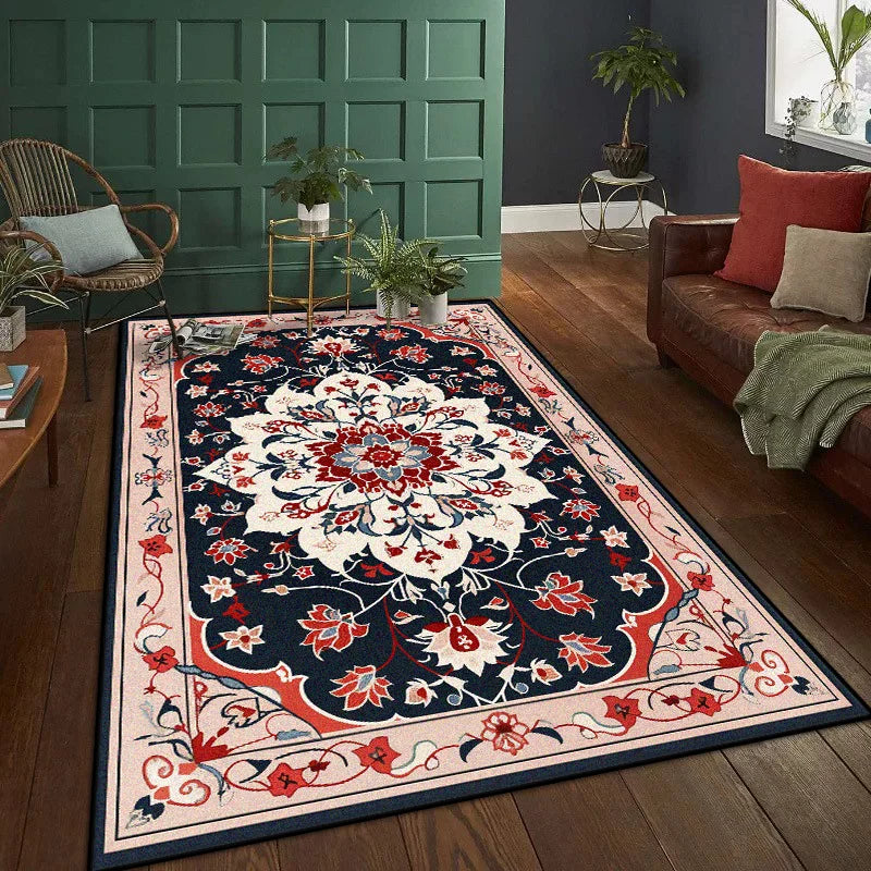 Navak Carpet Persian Luxury Living Room Carpet 200x300 Cm Decoration Bedroom Non-slip Rugs Lounge Coffee Tables Washable Floor Mat Lint-free