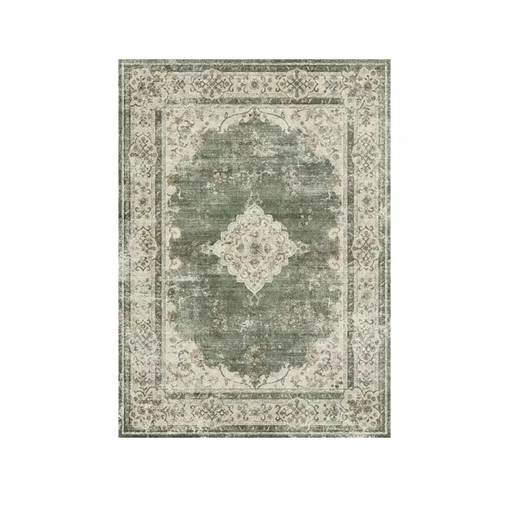 Navak Carpet MBG23Exclusive Picks Bohemian Faux Wool Rug - Ultra-Thin, Stain-Resistant,Non-Slip Carpet for Study Room & Living Room,Soft Floor Mat4Fb&