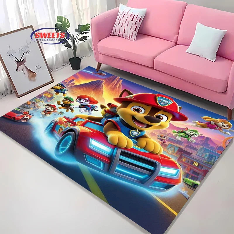 Navak Carpet 3D New Arrive Cute Dog Cartoon Carpet,Rug for Living Room Children's Bedroom Sofa Kitchen Doormat Decor,Kid's Non-slip Floor Mat