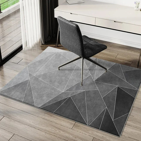 Navak Carpet Exclusive Picks Simple E-Sports Chair Floor Mat Study Desk Computer Swivel Chair Carpet Bedroom Soiled Foot Mat Carpet Home DecorationRug