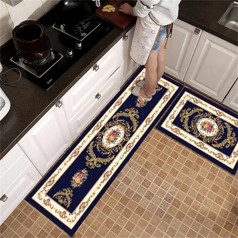 Navak Carpet Kitchen Rug Durable Home Entrance Doormat High-end Kitchen Mats for Floor Waterproof House Hold Washable Non-slip Large Carpet