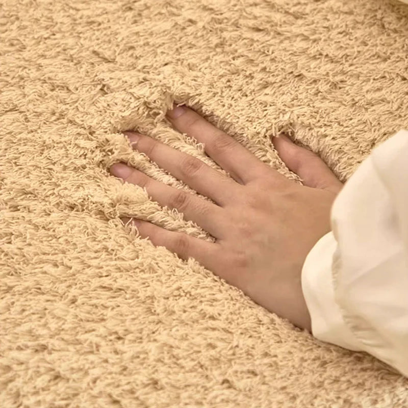 Navak Carpet Soft Lamb Wool Carpet For Children's Bedroom Foot Rugs Fluffy Plush Game Crawling Mat Balcony Cushion Home Decoration Pet Mats