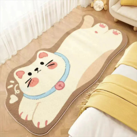 Navak Carpet Exclusive Picks Upgraded Material Funny Cartoon Bedroom Bedside Rug Living Room Bathroom Kitchen Non-slip Washable Carpet Mat Home Decor