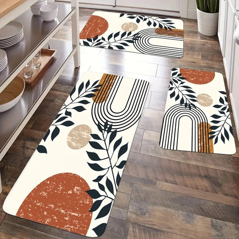 Navak Carpet 1PC Charactors pattern Kitchen Rugs Non-Slip Home Door Mats Pop design Bathroom Rugs Bath Mat Carpet for Home Sink Laundry Decor