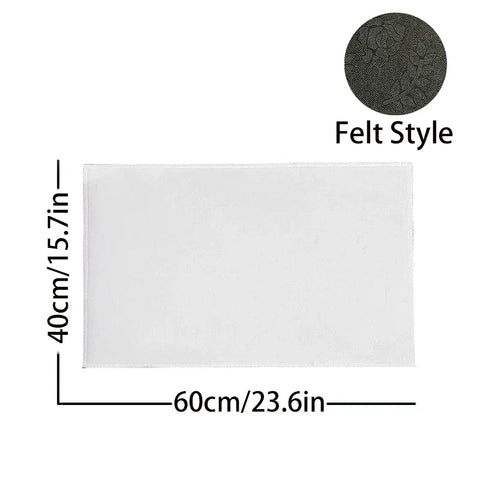 Navak Carpet French Bulldog Anti Slip DoorMat Interesting "Visitor Must Be Approved" Welcome Felt Rug Polyester Decorative Living Room Carpet