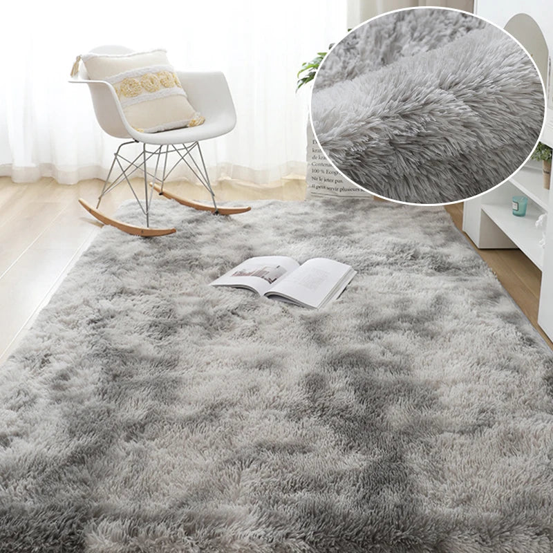 Navak Carpet Plush Carpet For Living Room Large White Soft Fluffy Carpets Bedroom Thicken Floor Mat Teen Room Home Decoration Rugs