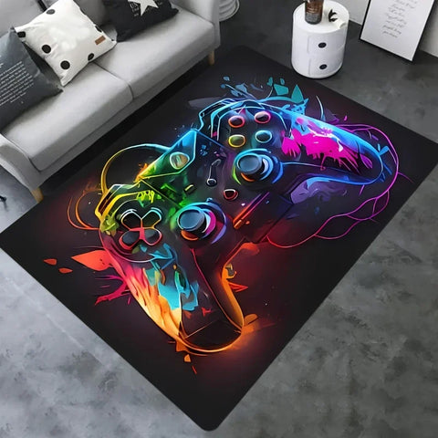 Navak Carpet Exclusive Picks Game Handle Game Theme Lightweight Bedroom Rugs Living Room Kitchen Bathroom Washable Mat Carpet Home Decor