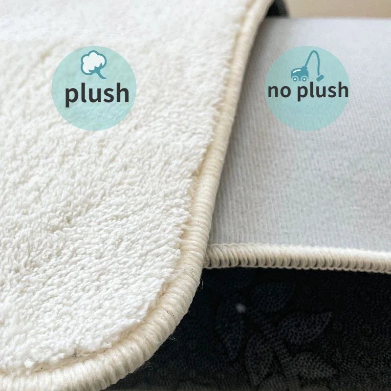 Navak Carpet UNO Reverse Card Back Game Carpet Soft Doormat Thickened Floor Mat Bathroom Anti-Slip Rug Living Room Bedroom Bedside Floor Mats