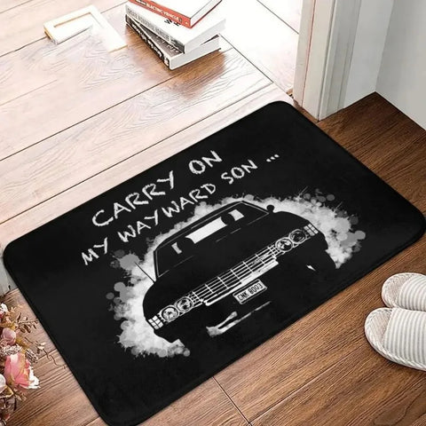Navak Carpet Supernatural Floor Door Bathroom Kitchen Mat Anti-Slip Outdoor TV Wincherter Bros Doormat Garden Entrance Rug Carpet Footpad